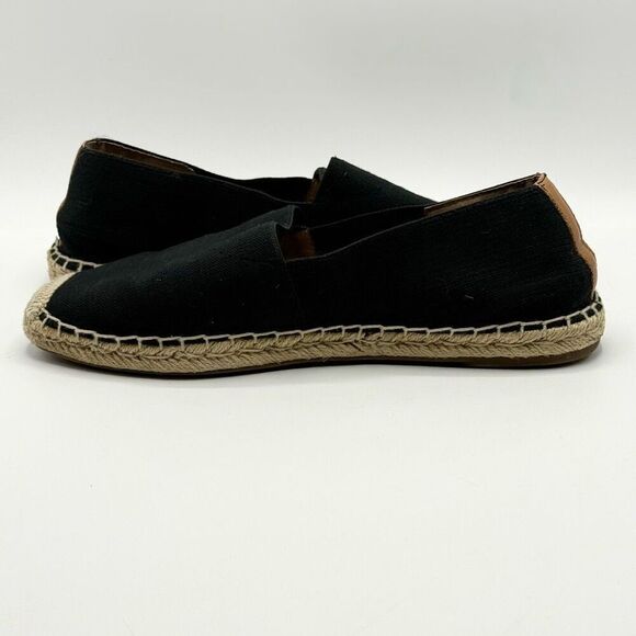 Vionic Valeri Black Espadrille Canvas Slip-On Shoes - Women’s US 9 / EU 41 - Picture 5 of 12